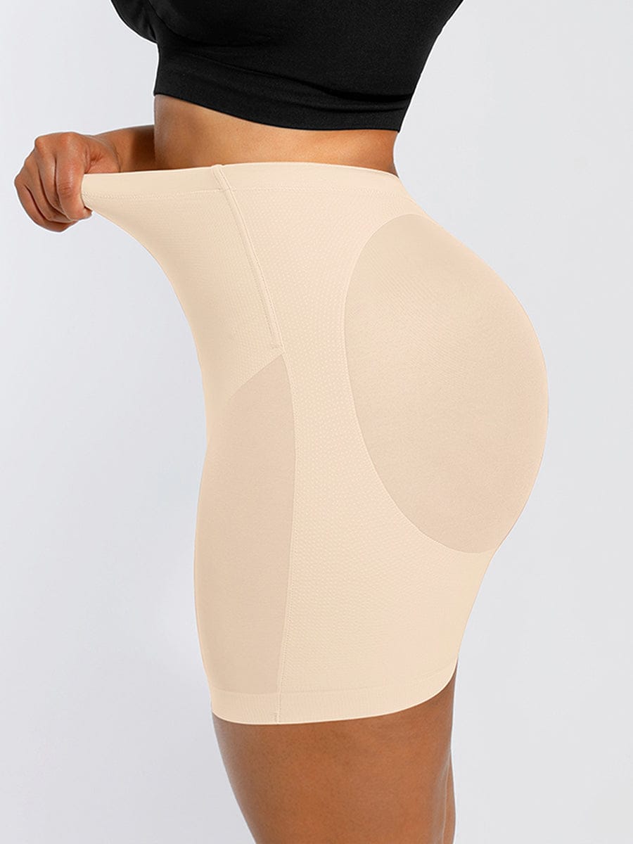 Steel Boned Mesh Butt Lifter Shorts