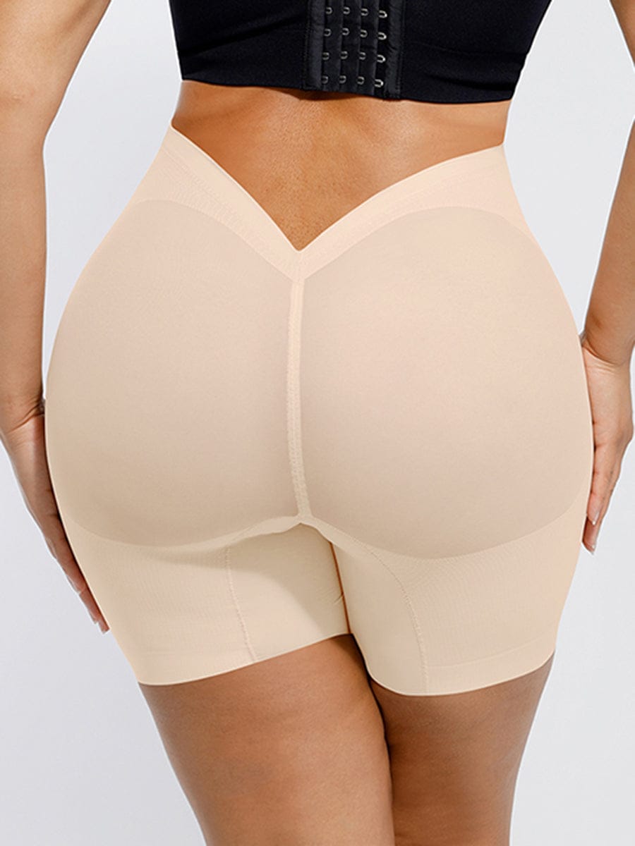 Steel Boned Mesh Butt Lifter Shorts