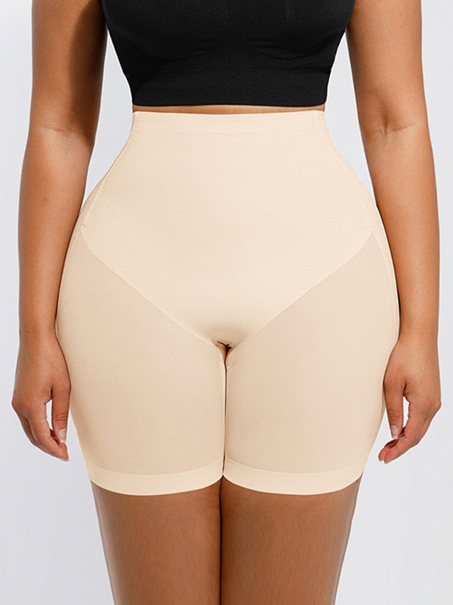 Steel Boned Mesh Butt Lifter Shorts