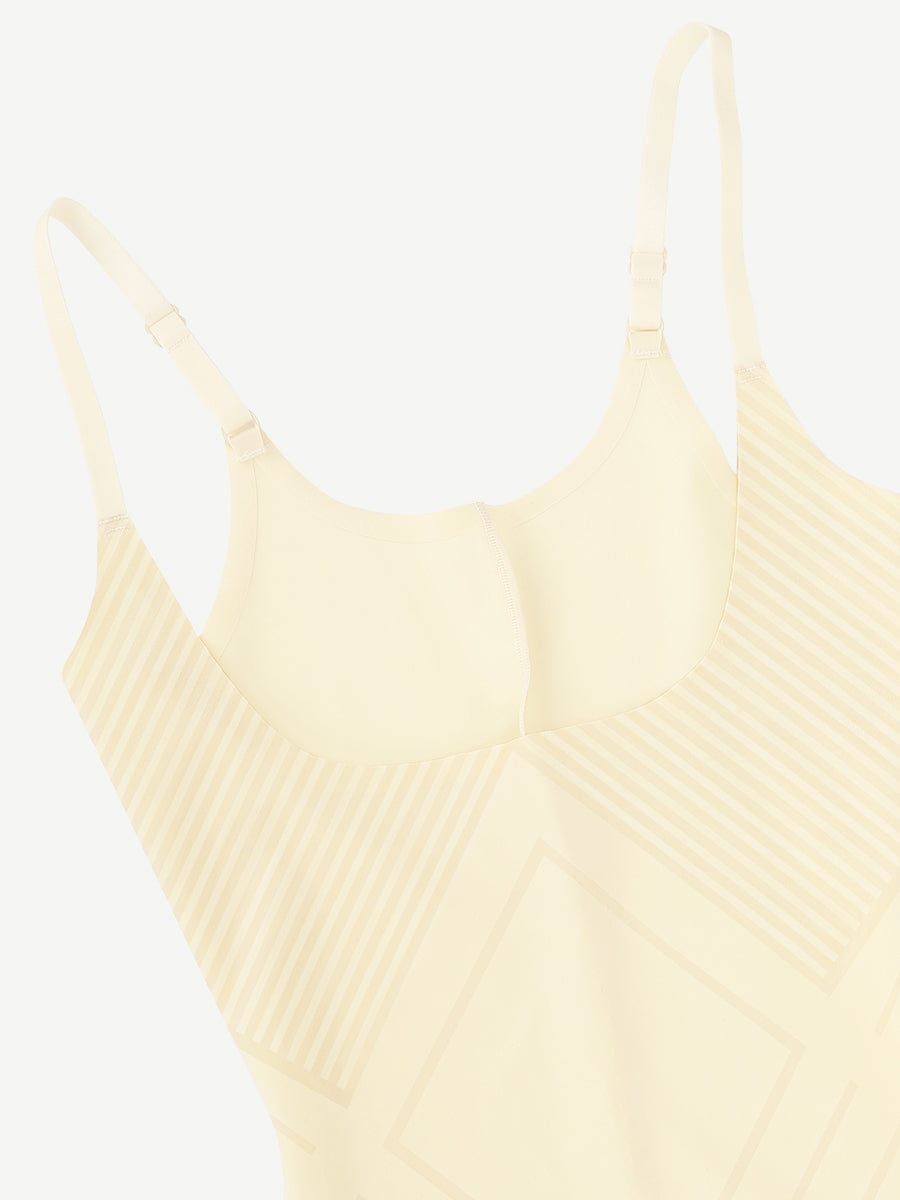 Liquid Spandex Open-Bust Bodysuit