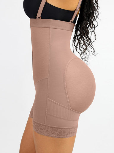 Latex Lace Butt Lift Shorts