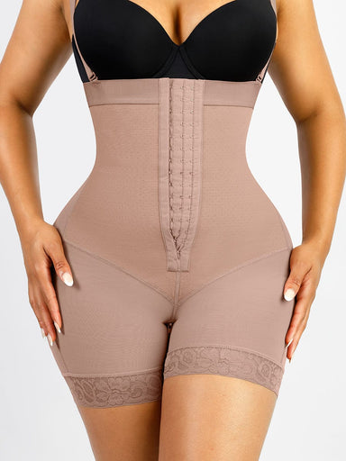 Latex Lace Butt Lift Shorts