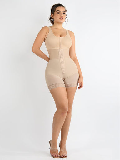 Triple-Breasted Waist Trainer Butt Lifter