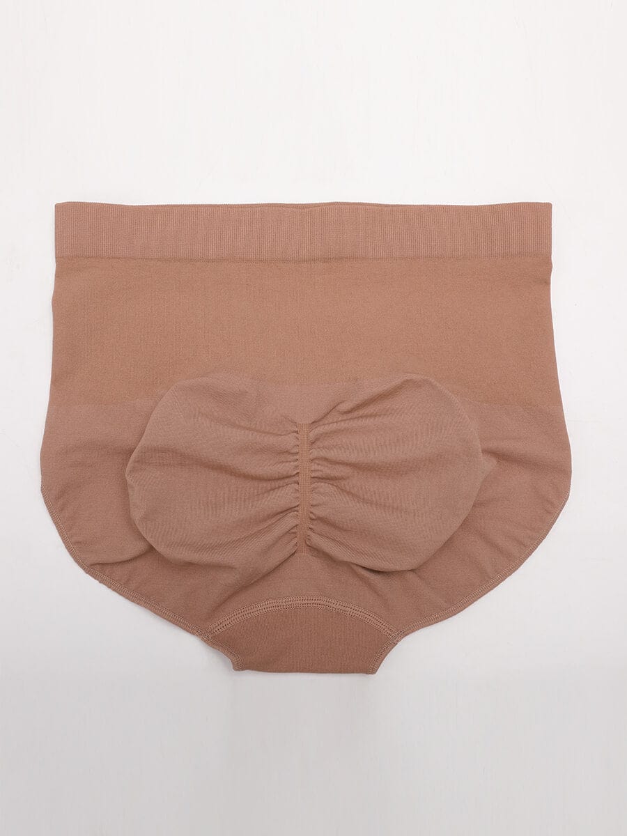 Peach Hip Control Briefs