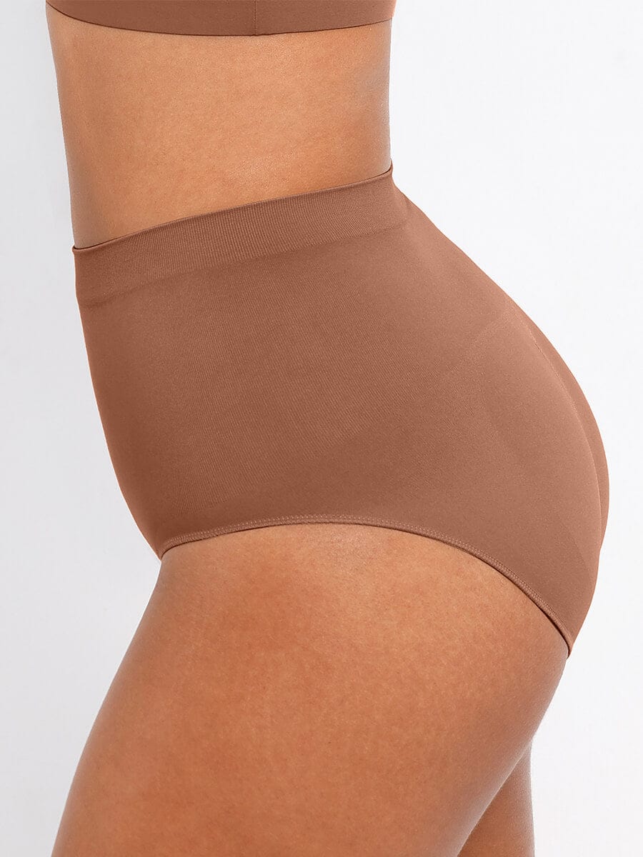 Seamless Peach Hip Brief