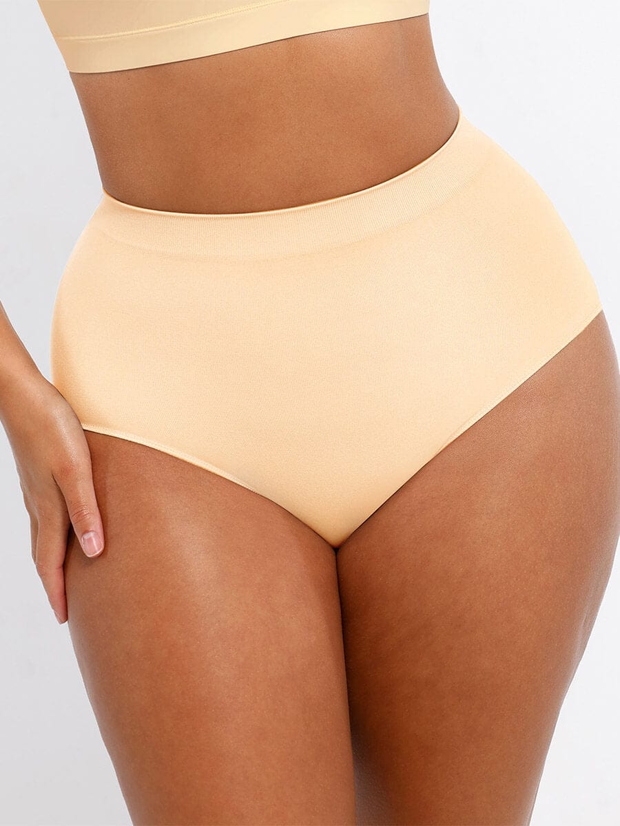 Seamless Peach Hip Brief