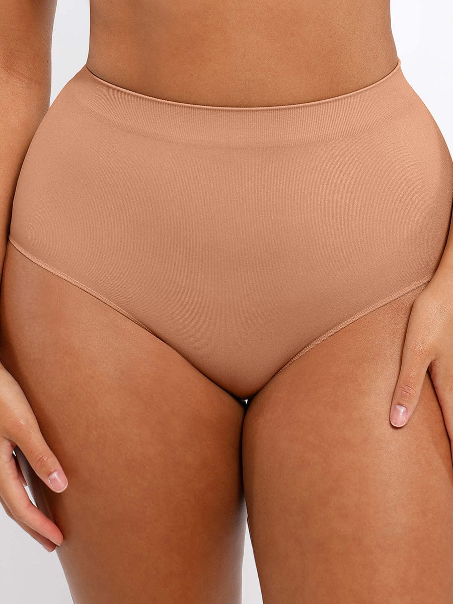 Seamless Peach Hip Brief