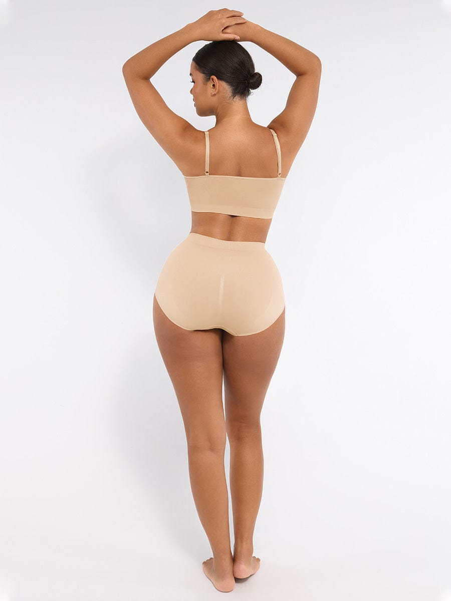 Seamless Peach Hip Brief