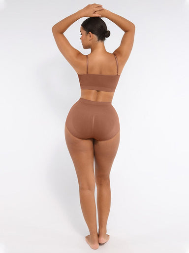 Seamless Peach Hip Brief