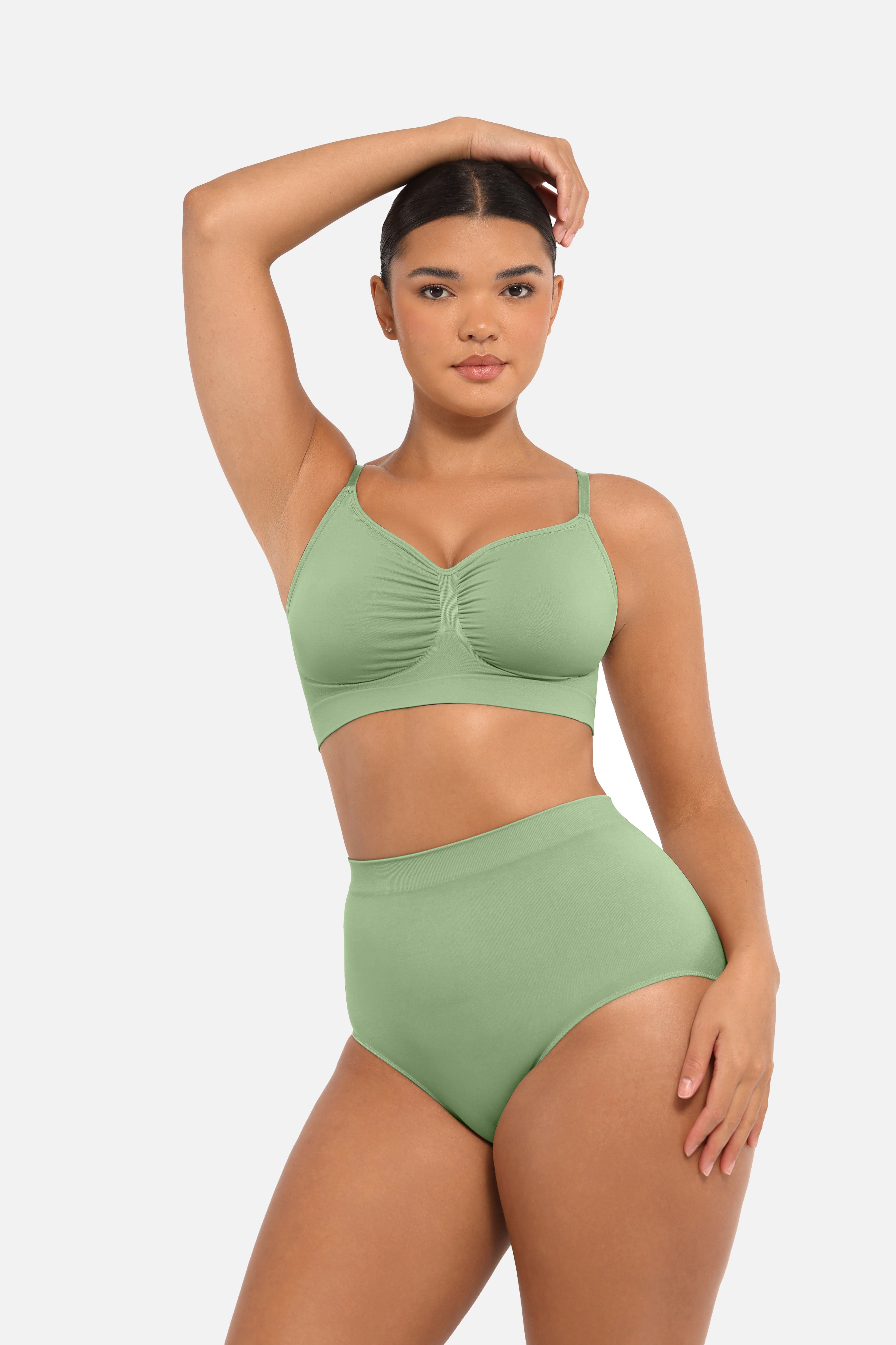 Seamless Peach Hip Brief