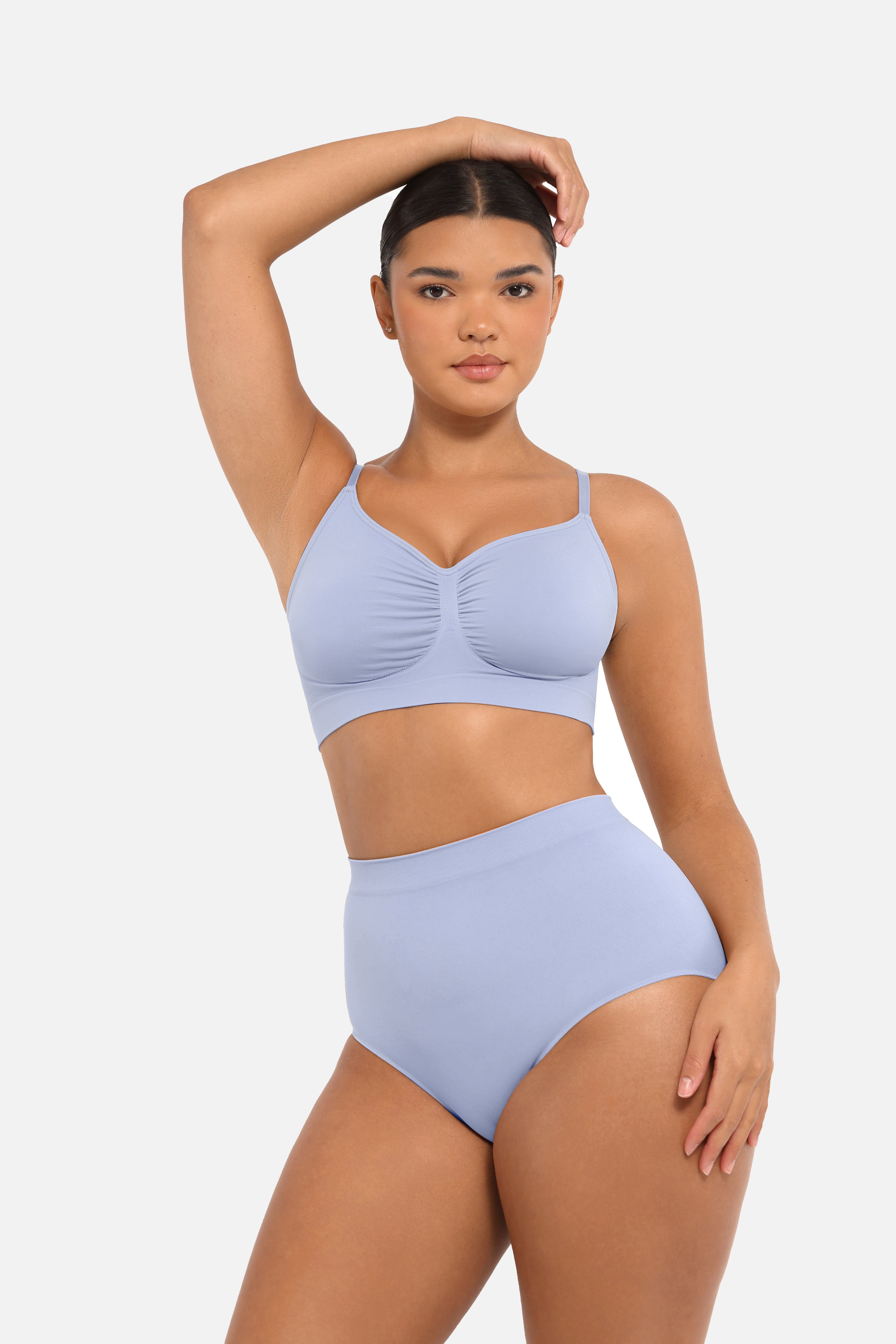 Seamless Peach Hip Brief