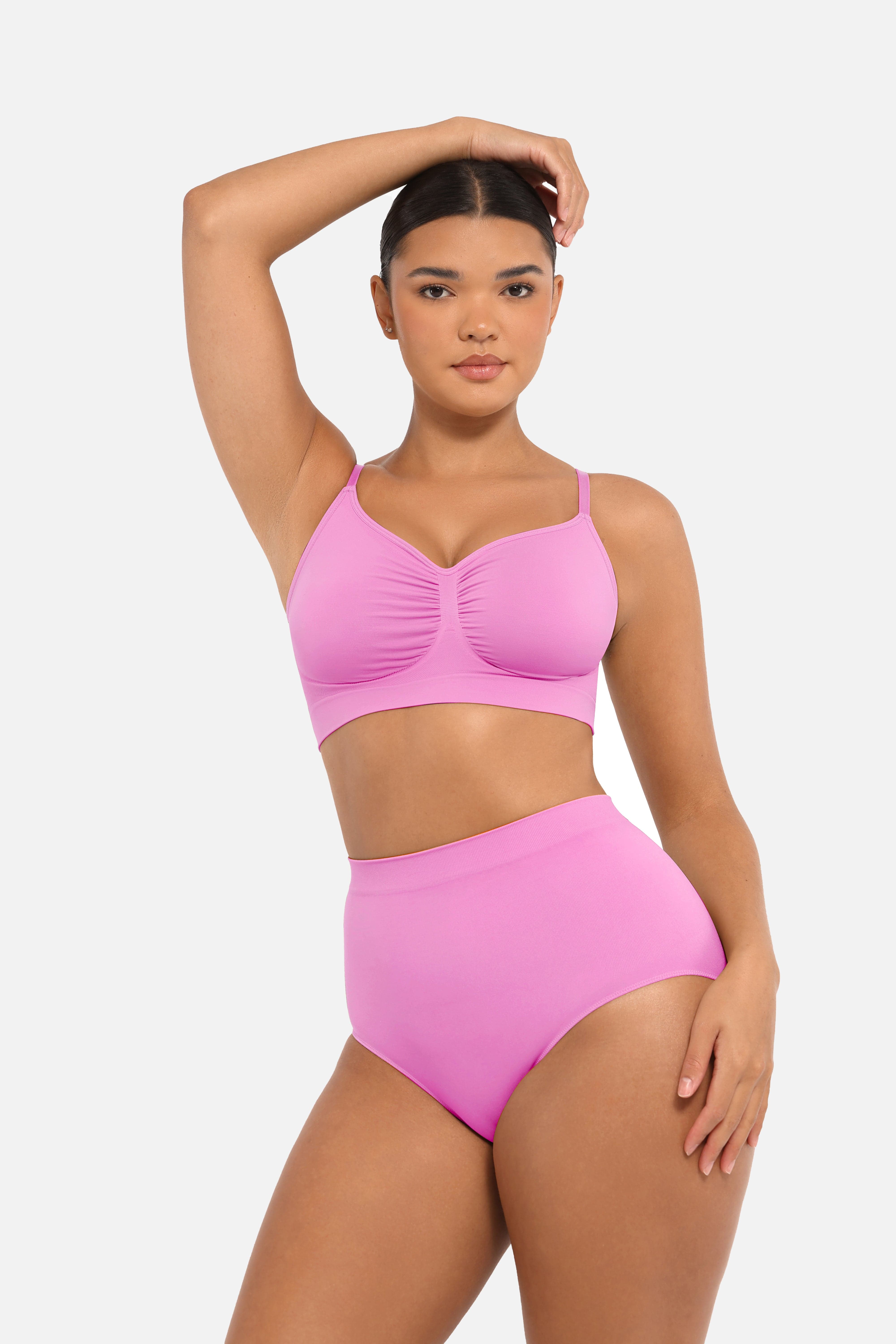 Seamless Peach Hip Brief