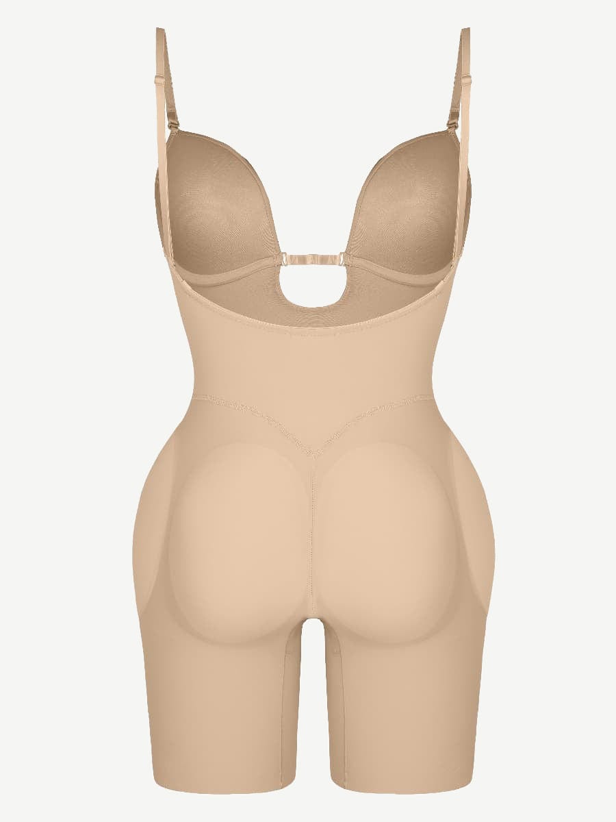 Plunge Bodysuit with removable pads