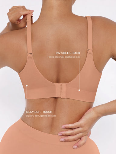 Seamless Wireless Support Bra