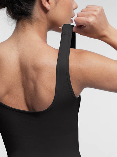 Square Neck U-Back Catsuit