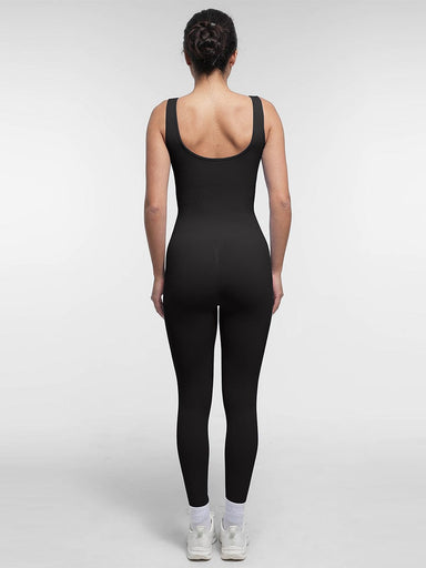 Square Neck U-Back Catsuit