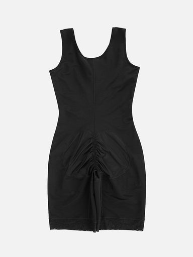 Side Zip Detachable Strap Bodysuit