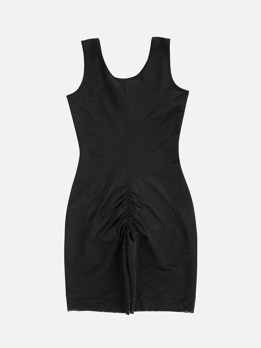 Side Zip Detachable Strap Bodysuit