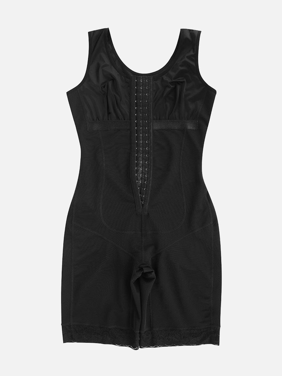 Side Zip Detachable Strap Bodysuit