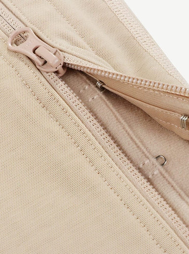 Detachable Strap Side Zip Shaper