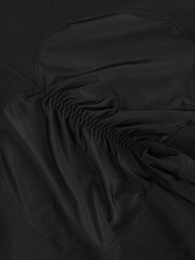 Side Zip Detachable Strap Bodysuit