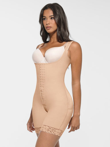 U-Bust Hard Mesh Shaping Bodysuit