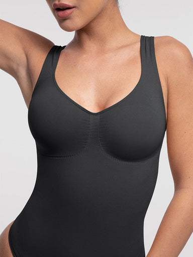 Diamond Neck Support Bodysuit