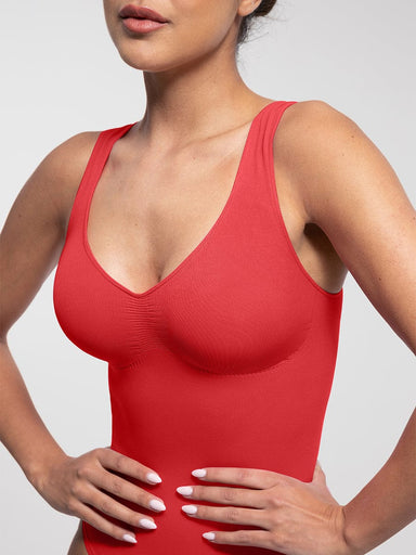 Diamond Neck Support Bodysuit