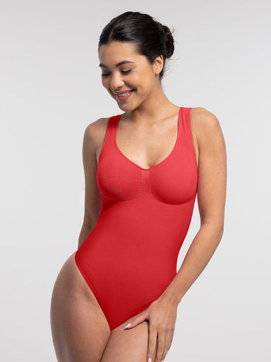 Diamond Neck Support Bodysuit
