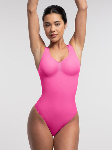 Diamond Neck Support Bodysuit