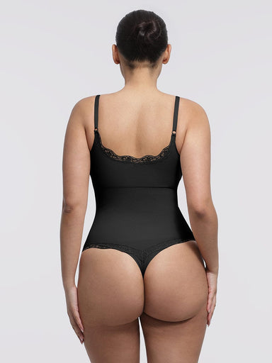 Lace Trim Cami Bodysuit