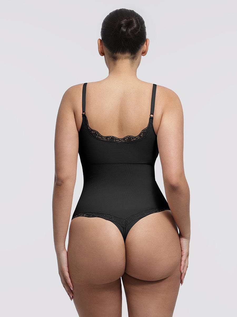 Seamless Lace Bodysuit