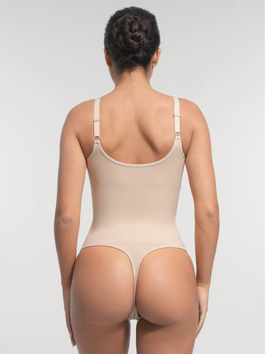 Built-In Bra Thong Bodysuit