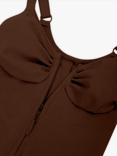 Plunge Support Thong Bodysuit