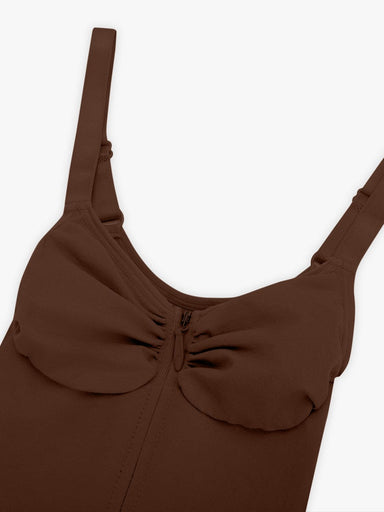 Plunge Support Thong Bodysuit