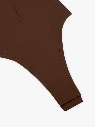 Plunge Support Thong Bodysuit