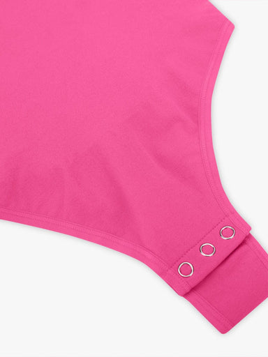 Diamond Neck Thong Bodysuit