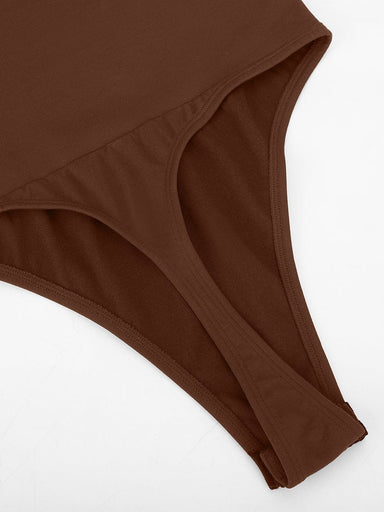 Built-In Bra Thong Bodysuit