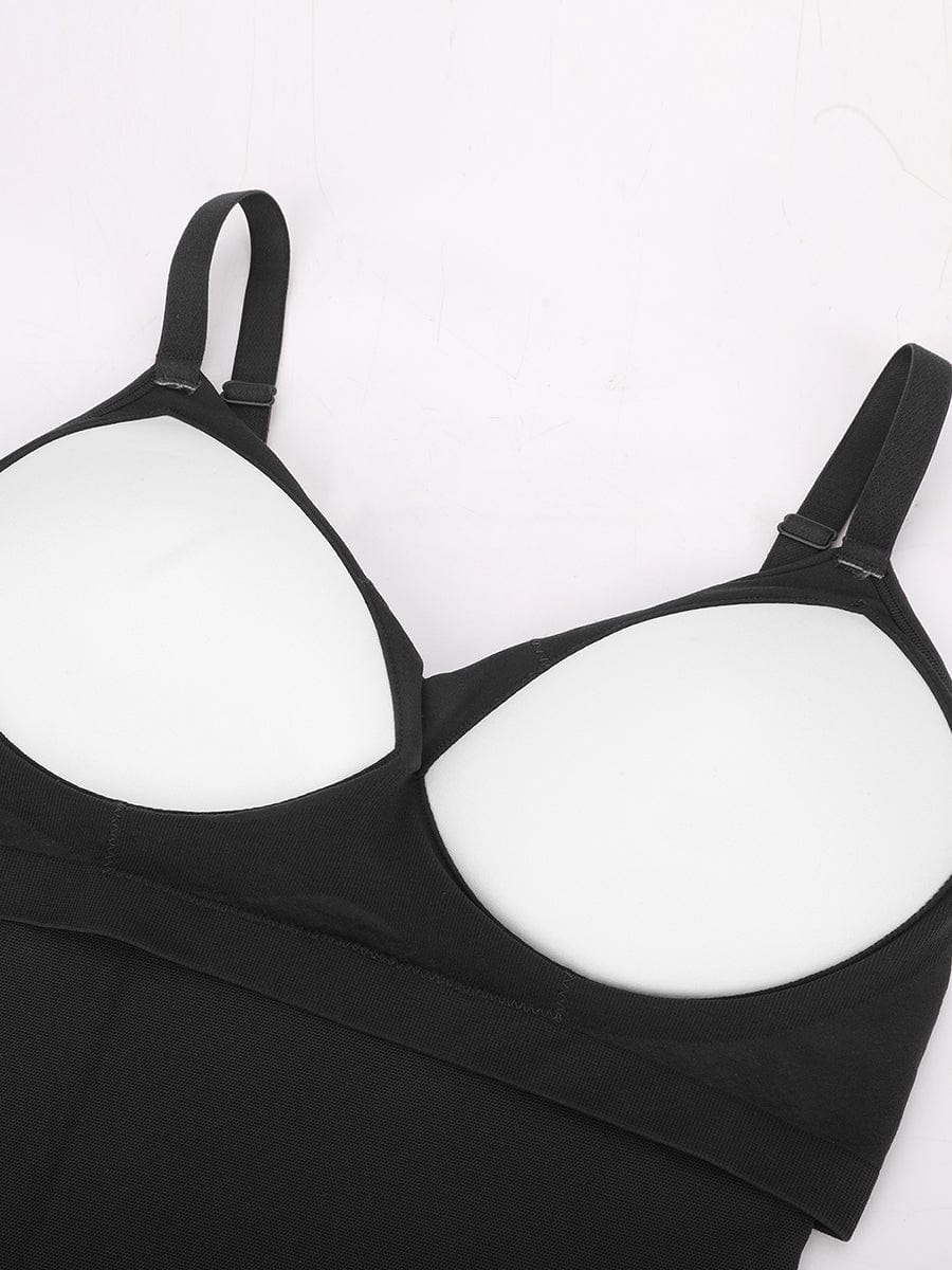 Built-In Bra Thong Bodysuit