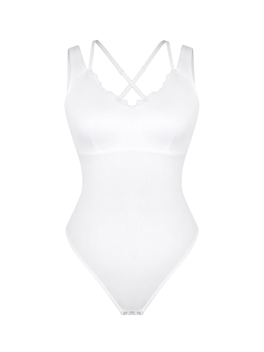 Lace Trim Bodysuit