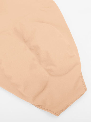 Ruched Bust Waist Control Bodysuit