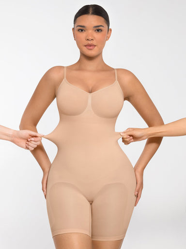 Mid-Thigh Butt Lifter Bodysuit