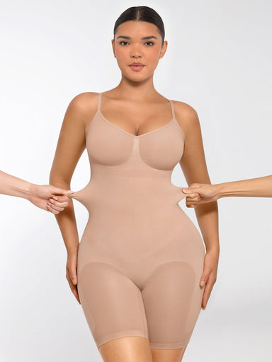 Mid-Thigh Butt Lifter Bodysuit