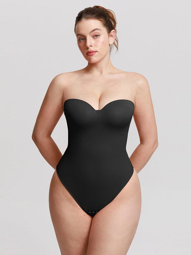 Strapless Underwire Thong Bodysuit
