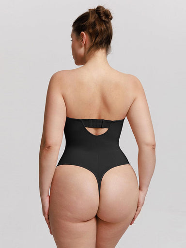 Strapless Underwire Thong Bodysuit