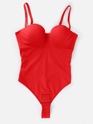 Strapless Underwire Thong Bodysuit