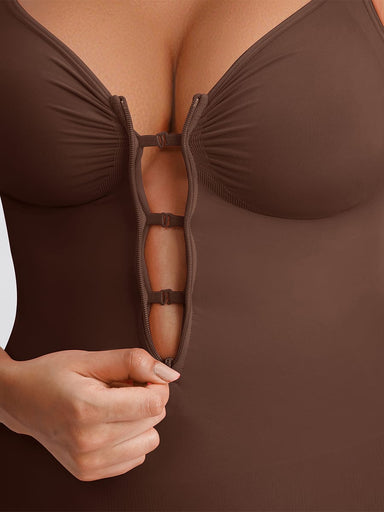 Seamless Invisible Zip Bodysuit