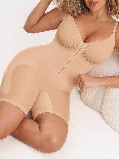 Seamless Invisible Zip Bodysuit