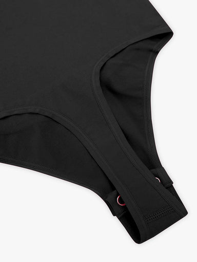 Diamond Neck Thong Bodysuit