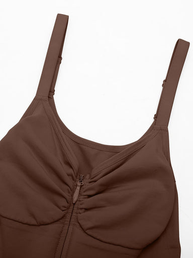 Seamless Invisible Zip Bodysuit